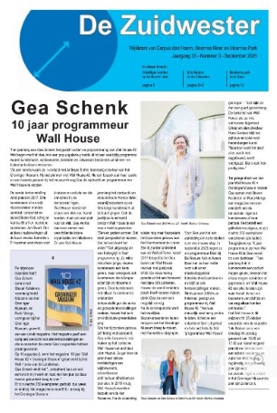Zuidwesterplaatje september 2026